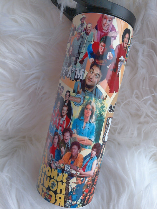 20oz Duo I Love the 70s Sublimated Tumbler
