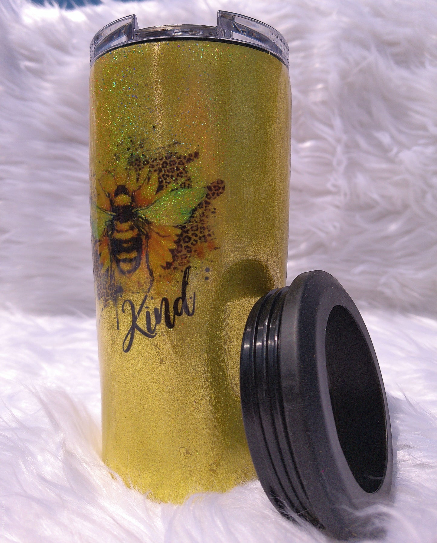 4 in 1 Be Kind Yellow Tumbler