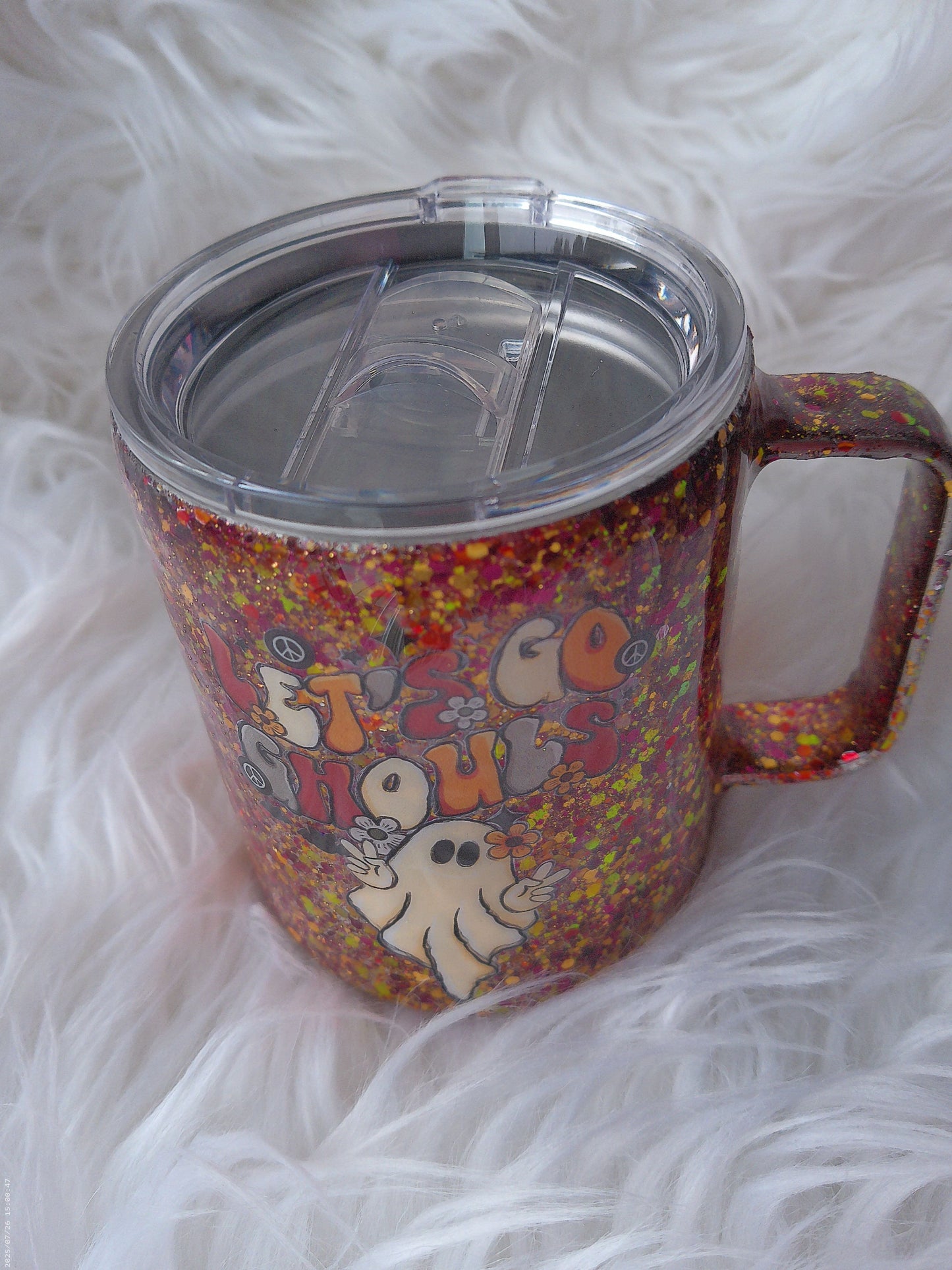 10oz Lets Go Ghouls Camper Mug