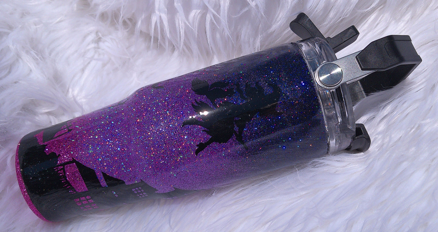 30oz Witchy Night Sky Tri Sip Tumbler