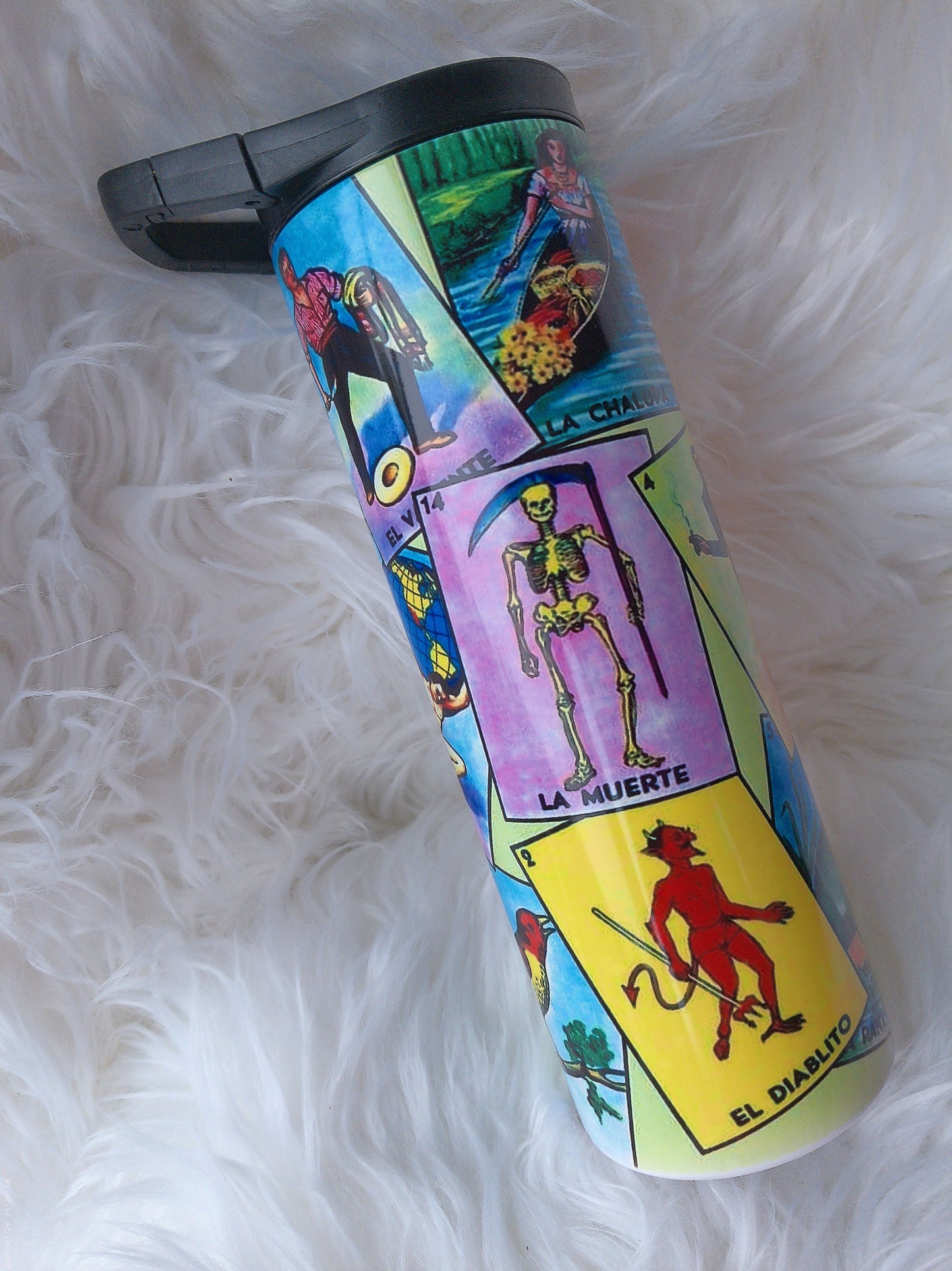20oz Duo La Loteria Sublimated Tumbler