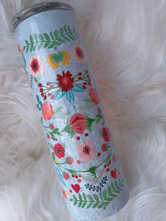20oz Duo Inhale Peace Exhale Chaos Sublimated Tumbler