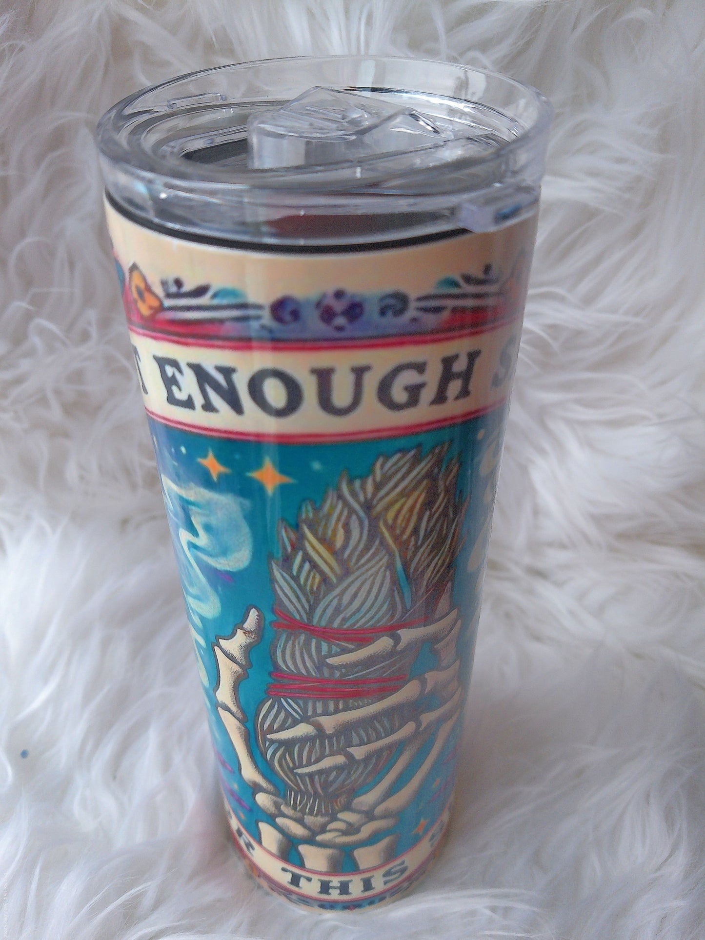 20oz Duo Note Enough Sage Sublimated Tumbler