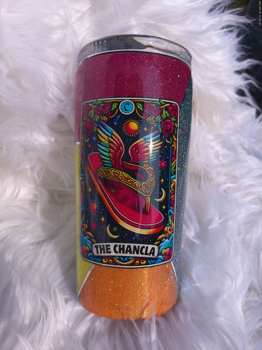 4 in 1 "The Chancla" Tarot Tumbler