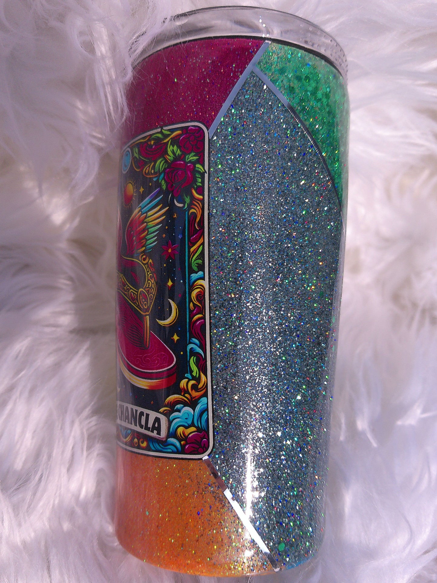 4 in 1 "The Chancla" Tarot Tumbler