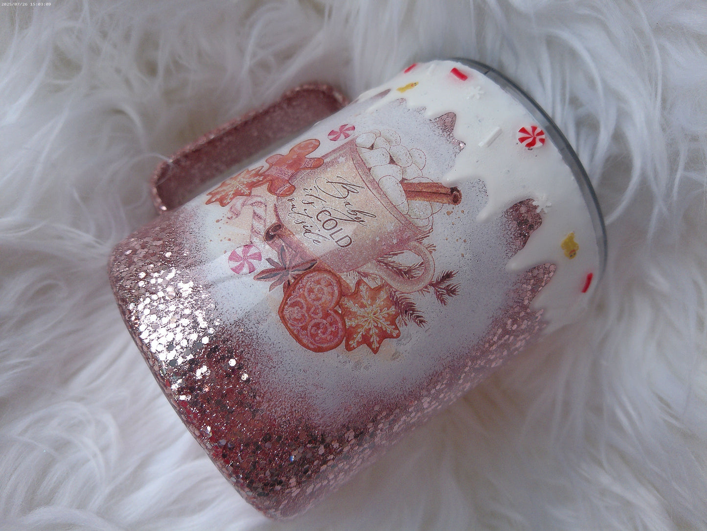 10oz Gingerbread Winter Camper Mug